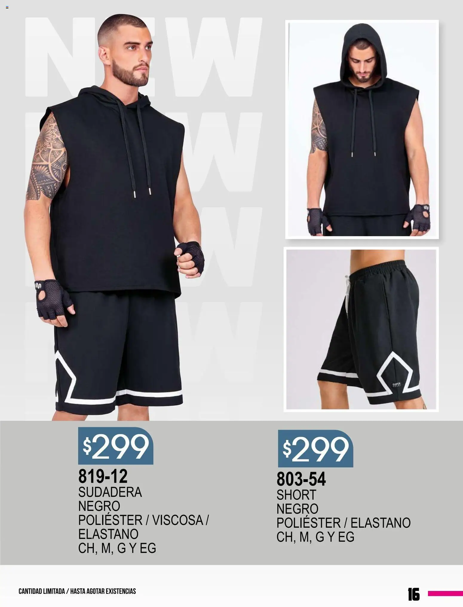Vista previa las ofertas de la tienda Cklass - Catálogo Especial Supersport Caballero desde el 08/01/2026 - Sudadera, Short