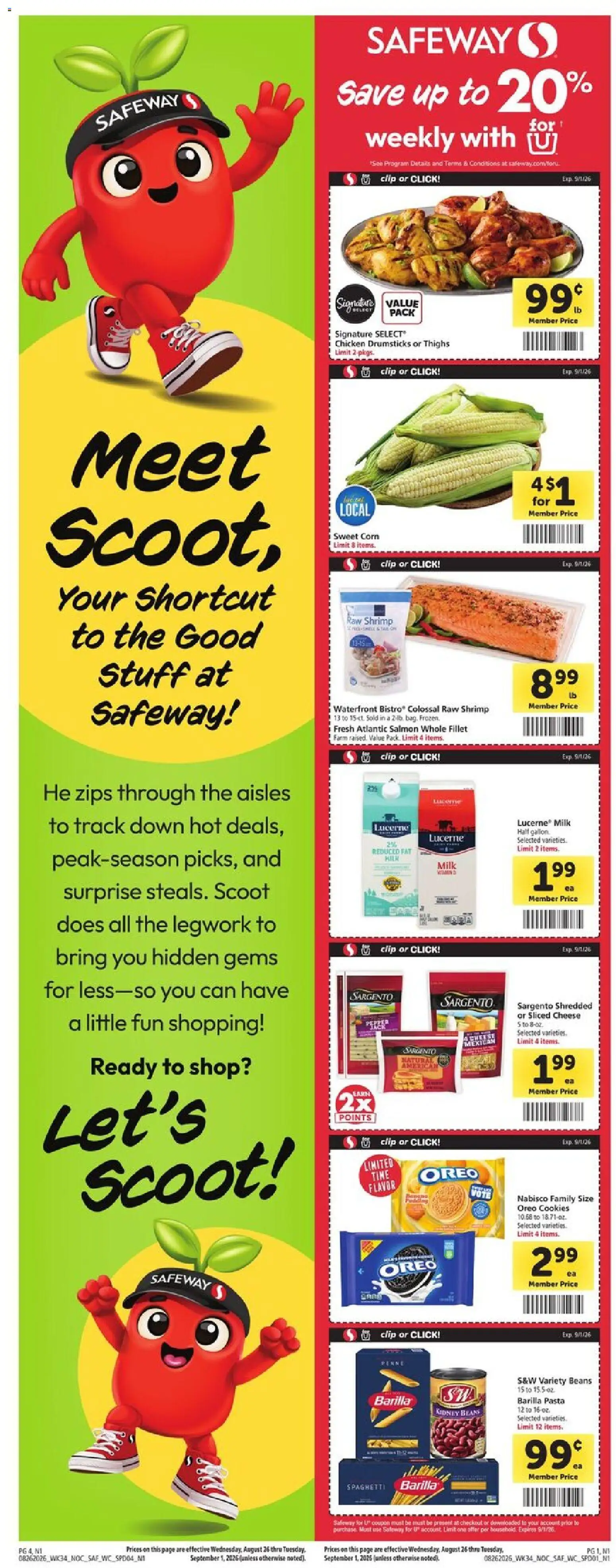 Ad Preview of Safeway Safeway Weekly Ad from 08/26/2026