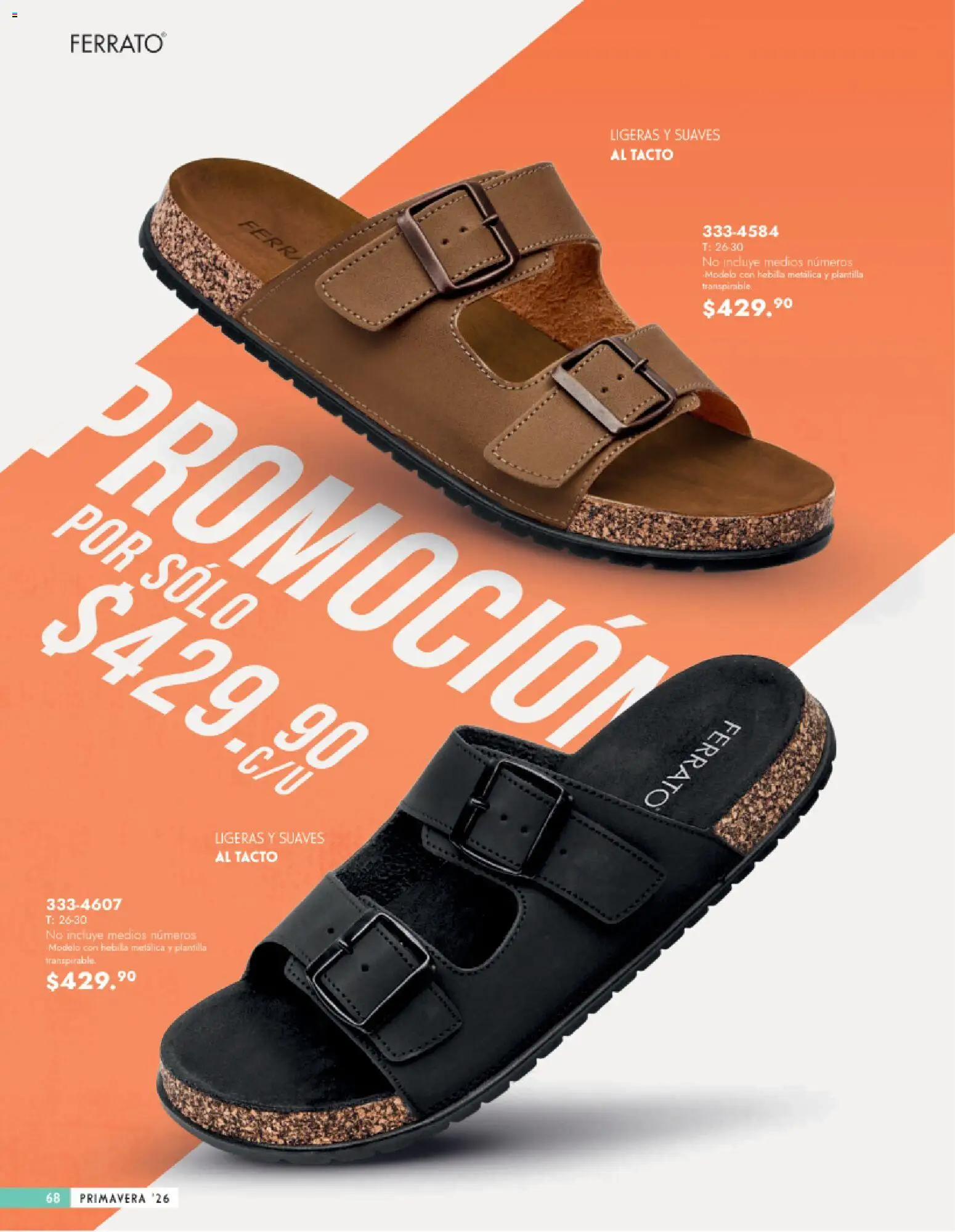 Vista previa las ofertas de la tienda Andrea - Catálogo Calzado Caballero desde el 25/01/2026 - Hebilla