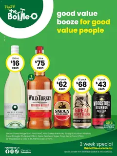 Preview of catalogue The Bottle-O catalogue Dalwallinu from shop The Bottle-O valid 08/06/2026