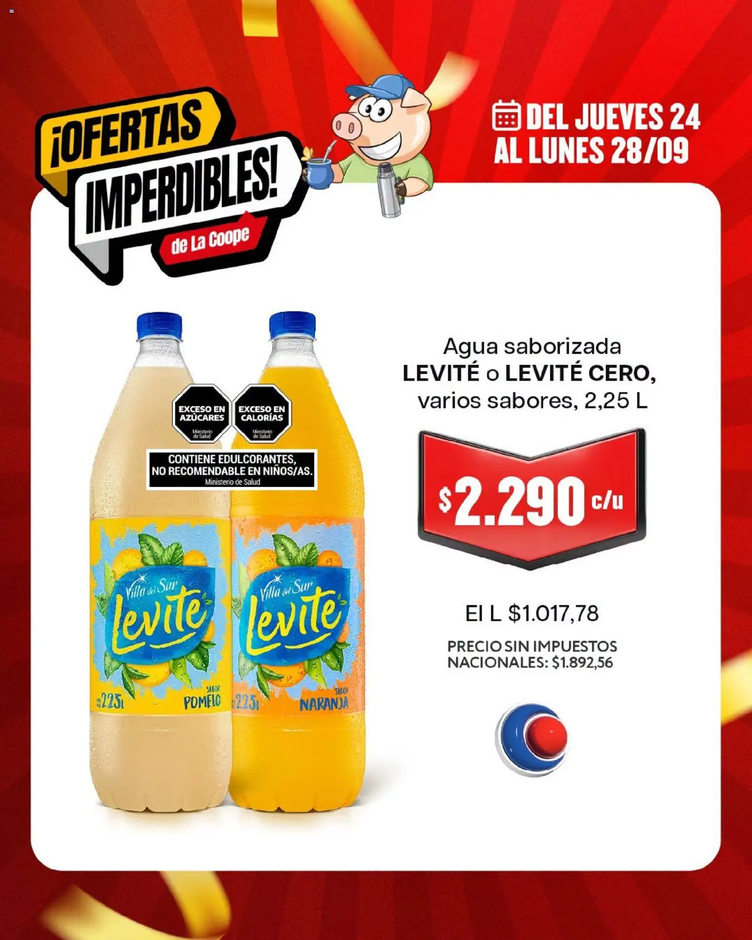 Vista previa del folleto de la tienda Cooperativa Obrera válido desde el 24/09/2026 