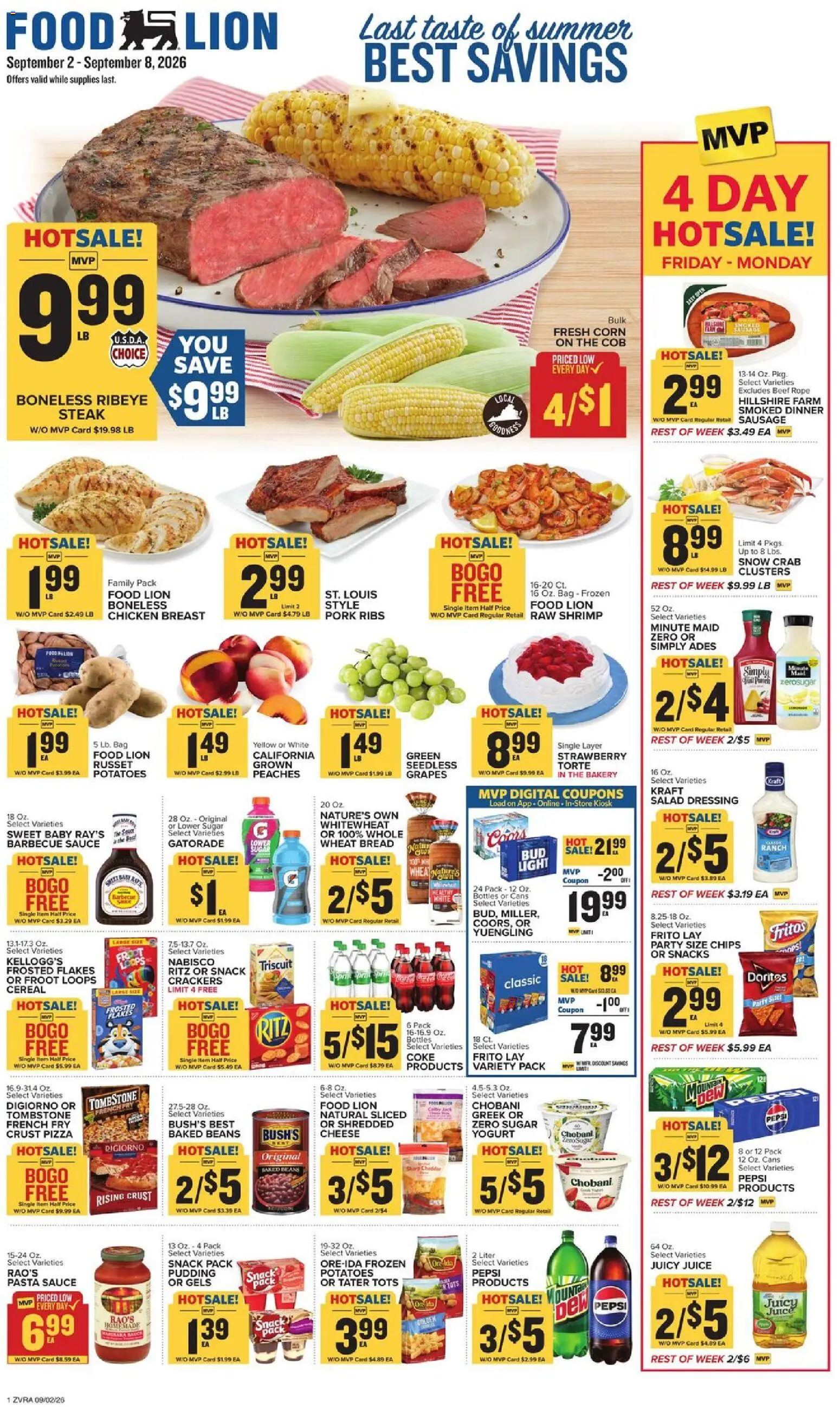Ad Preview of Food Lion Food Lion Weekly Ad from 09/02/2026
