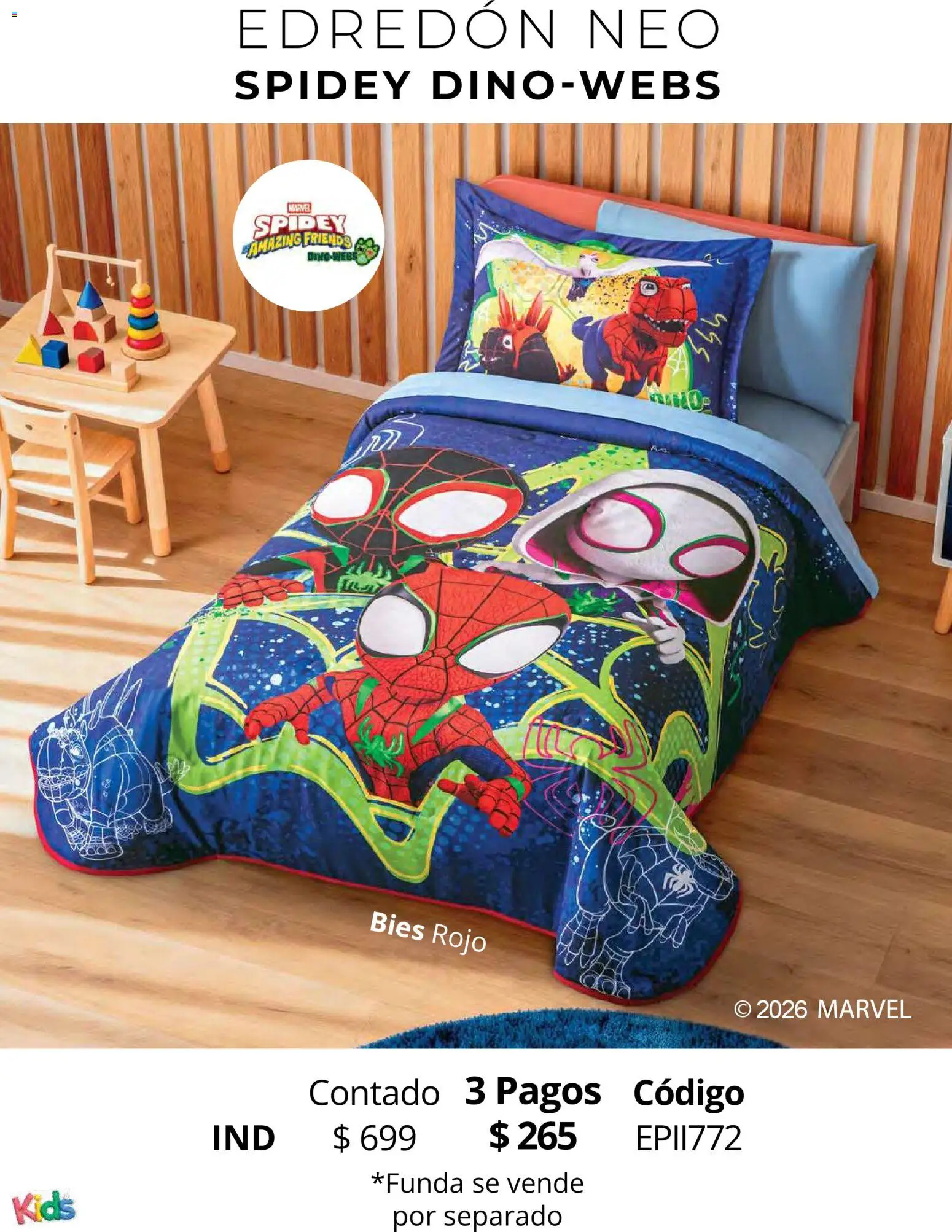 Vista previa las ofertas de la tienda Colchas Concord - Colchas Concord catálogo Kids desde el 01/05/2026 