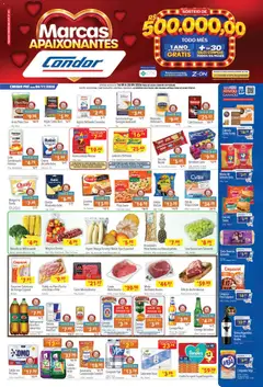 Pré-Visualização do folheto "Supermercados Condor ofertas Marcas Apaixonantes" da loja Supermercados Condor válido a partir de 14/09/2026