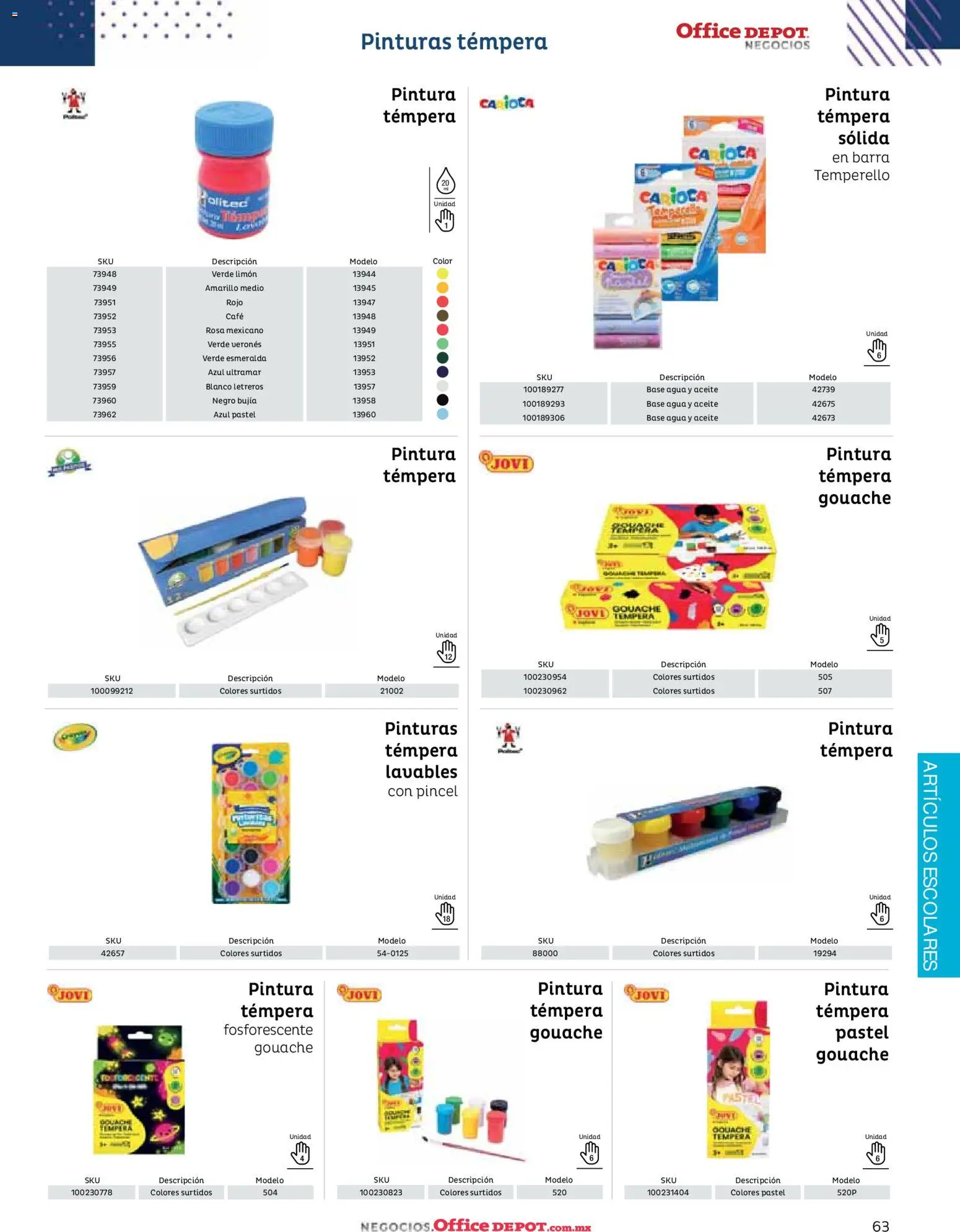 Vista previa las ofertas de la tienda Office Depot - Catálogo 2026 desde el 12/01/2026 