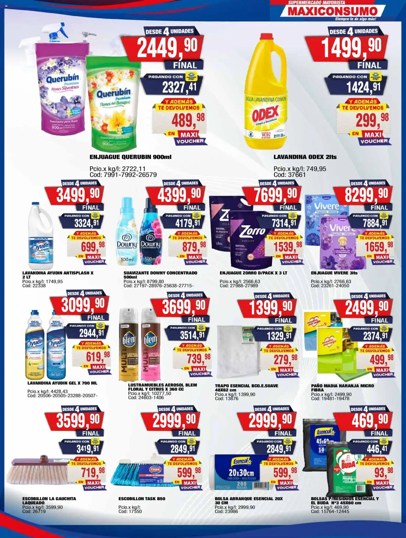 Vista previa del folleto de la tienda Maxiconsumo válido desde el 14/09/2026 
