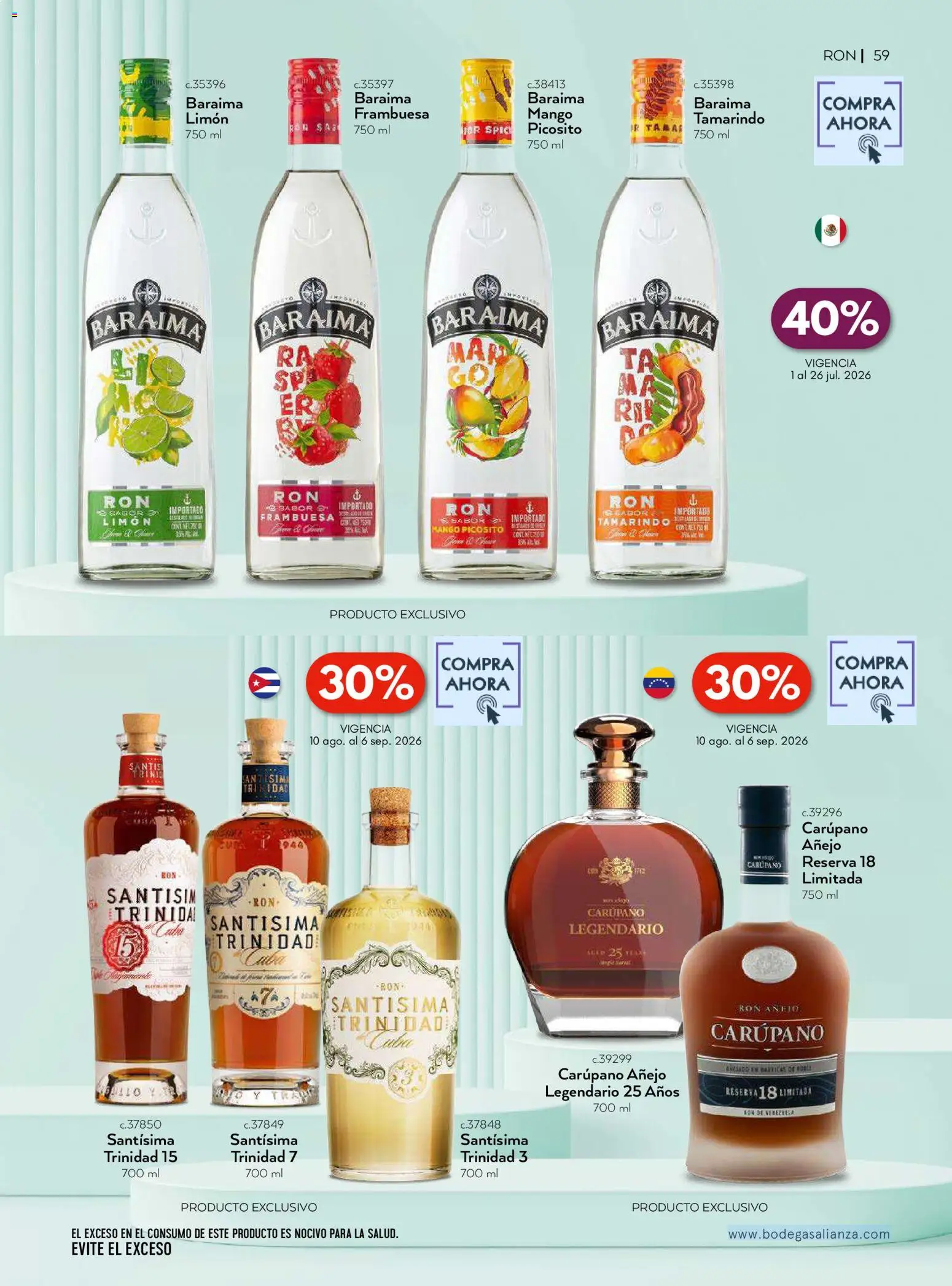 Vista previa las ofertas de la tienda Bodegas Alianza - Bodegas Alianza catálogo desde el 01/07/2026 