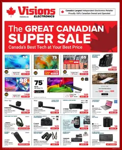 Preview of leaflet Visions weekly flyer / circulaire from shop Visions is valid from Sep 25, 2026
