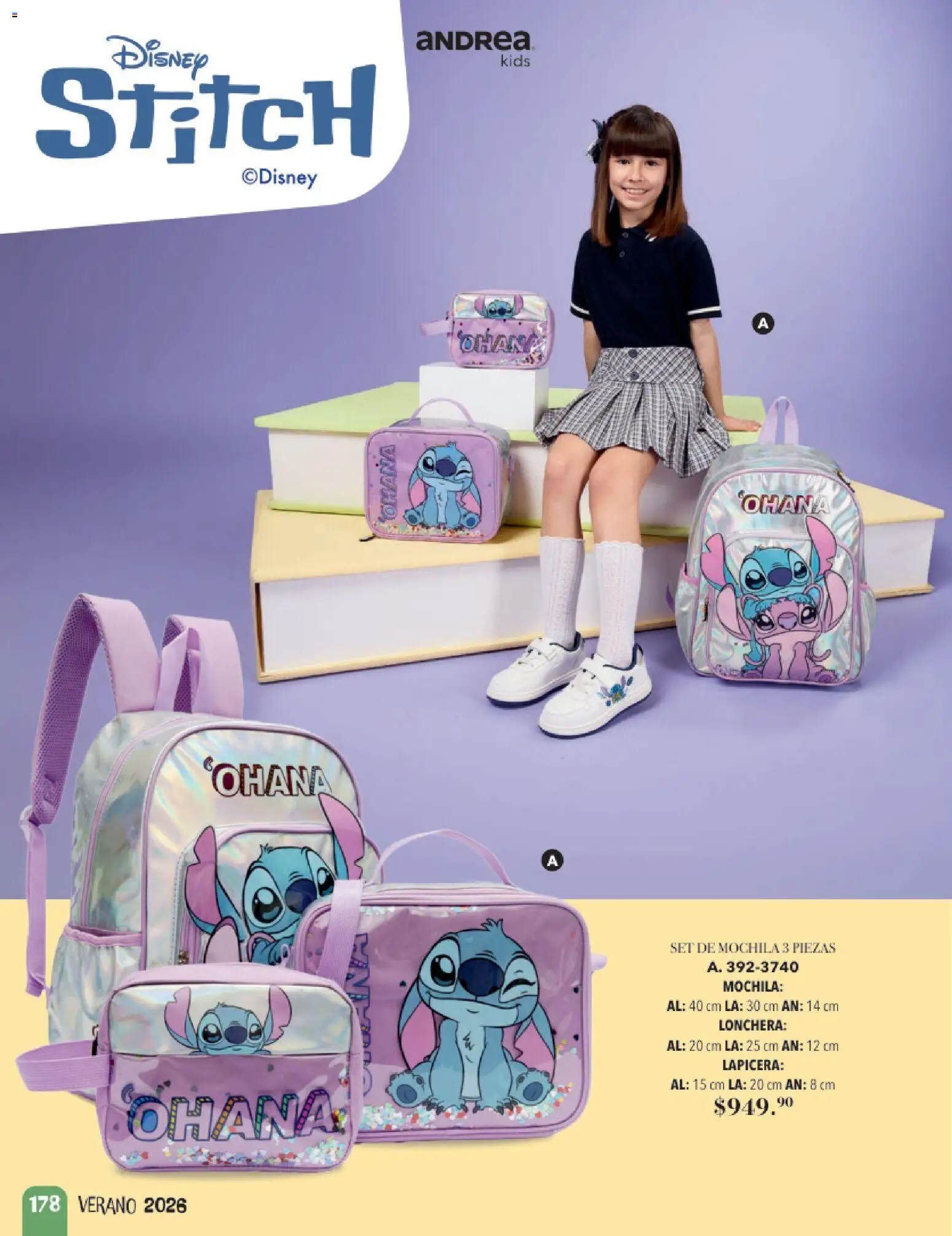 Vista previa las ofertas de la tienda Andrea - Andrea catálogo Infantil desde el 24/05/2026 - Mochila