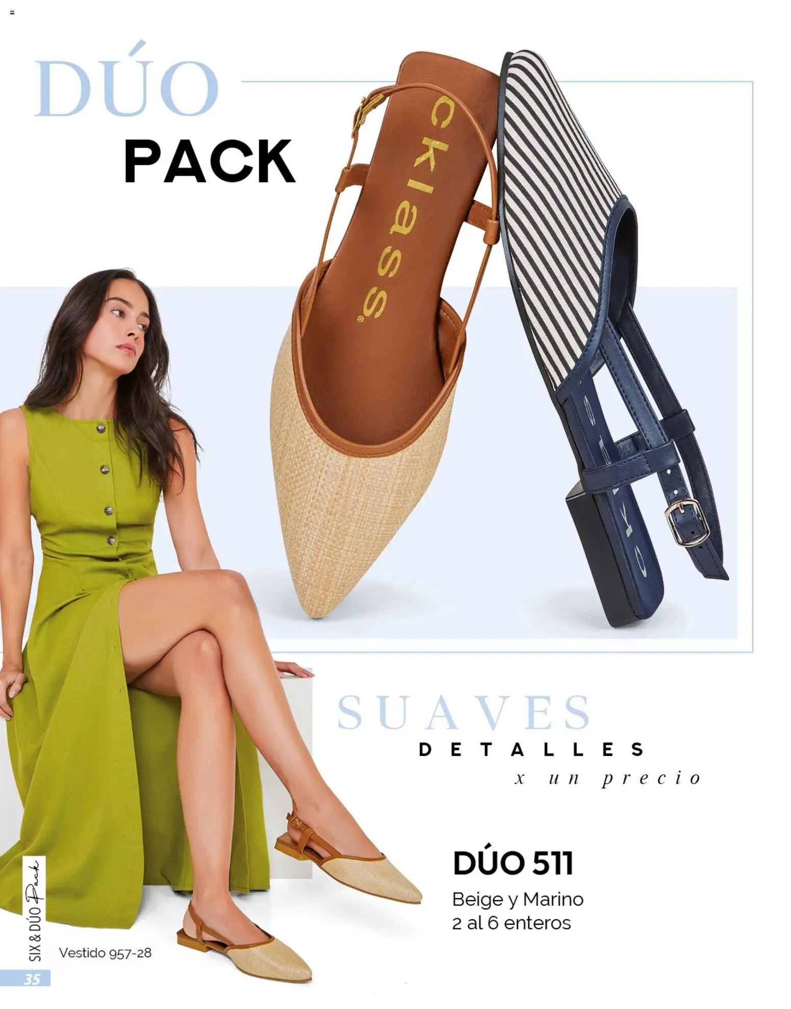 Vista previa las ofertas de la tienda Cklass - Catálogo Six & Dúo pack desde el 02/01/2026 - Vestido