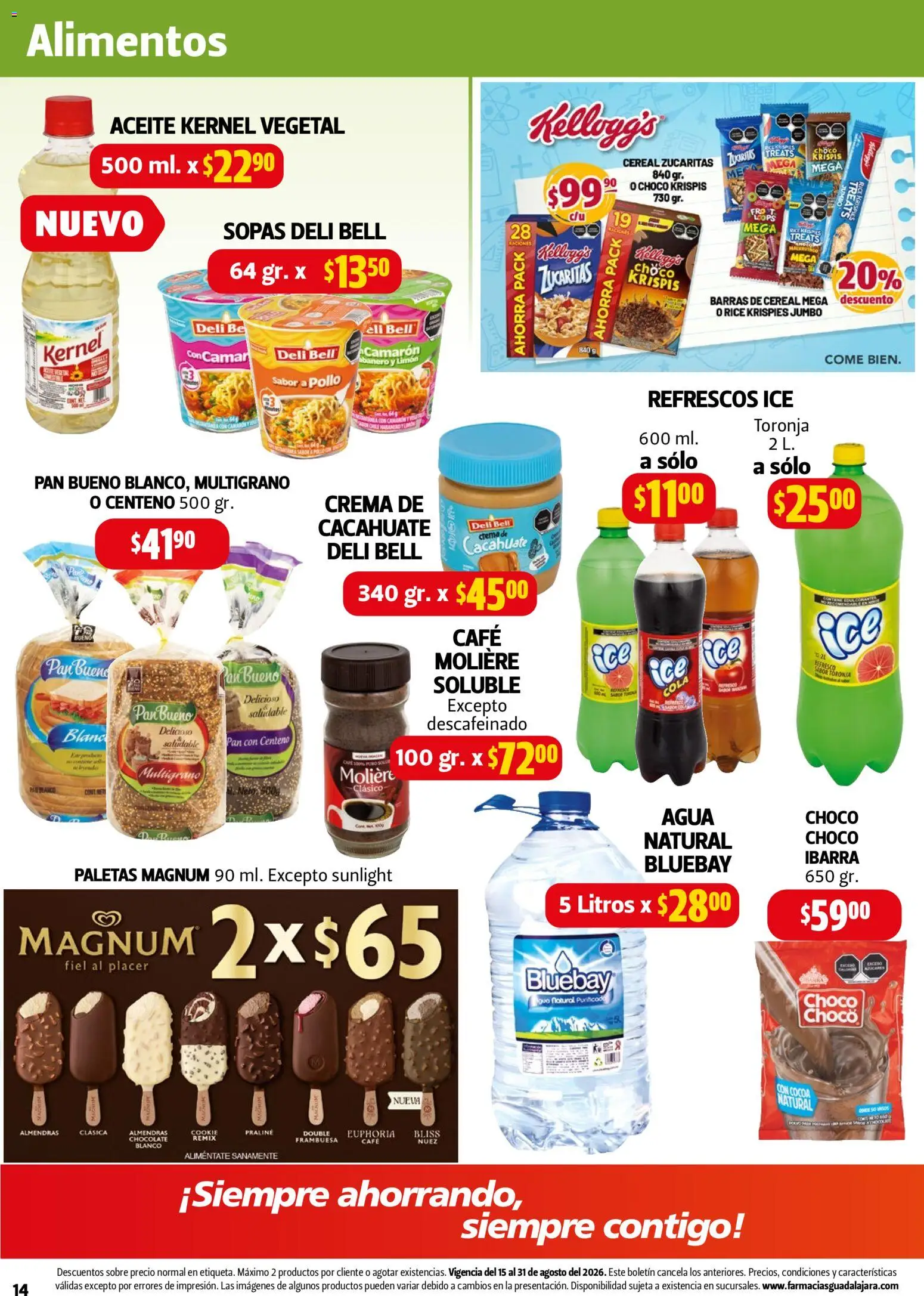 Vista previa las ofertas de la tienda Farmacia Guadalajara - Farmacia Guadalajara catálogo desde el 15/08/2026 