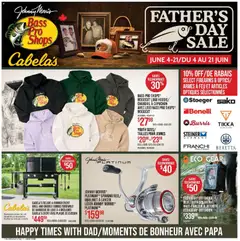 Preview of leaflet Cabelas weekly flyer / circulaire from shop Cabelas is valid from Jun 04, 2026