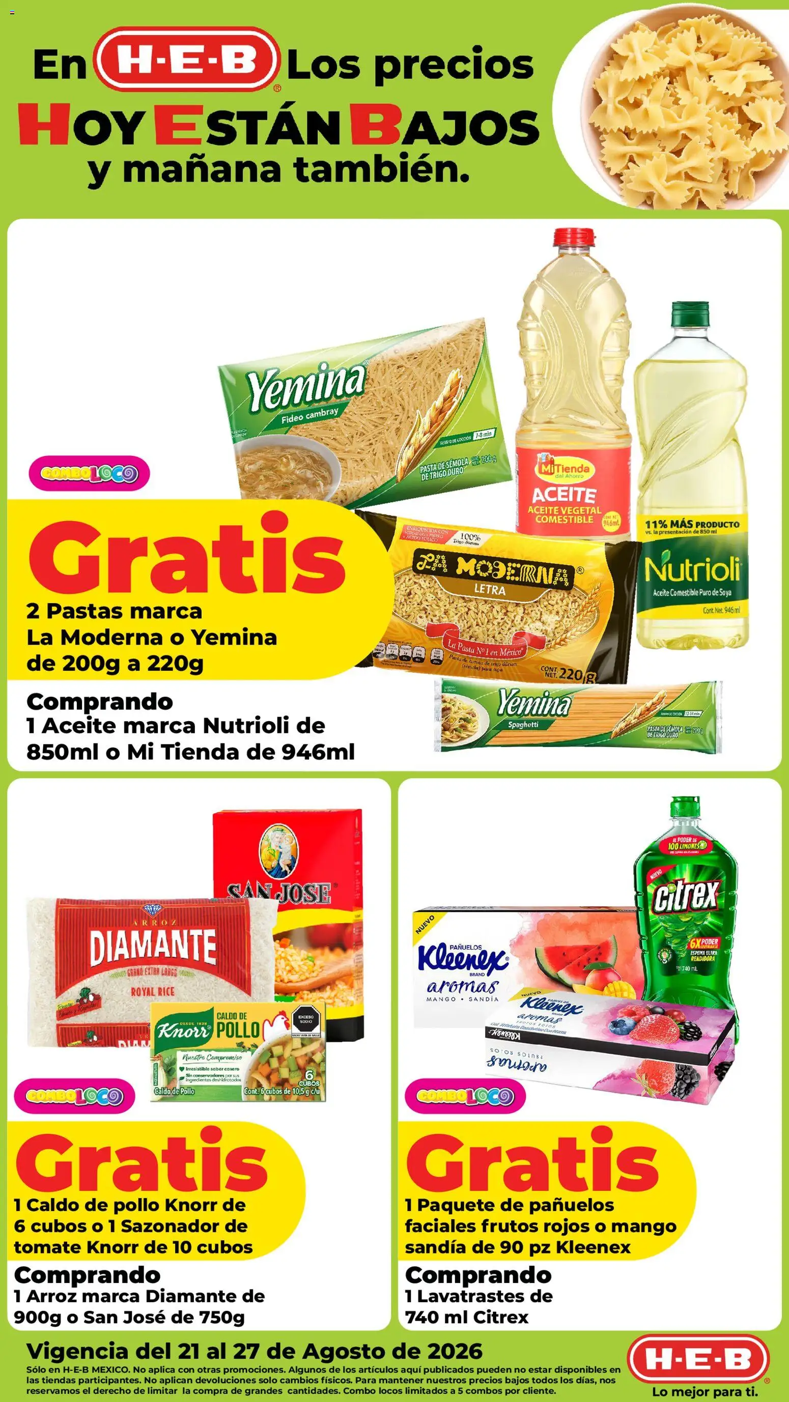 Vista previa las ofertas de la tienda H-E-B - H-E-B folleto desde el 21/08/2026 