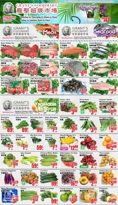 Preview of leaflet Oceans weekly flyer - Grant’s Foodmart from shop Oceans is valid from Jul 03, 2026