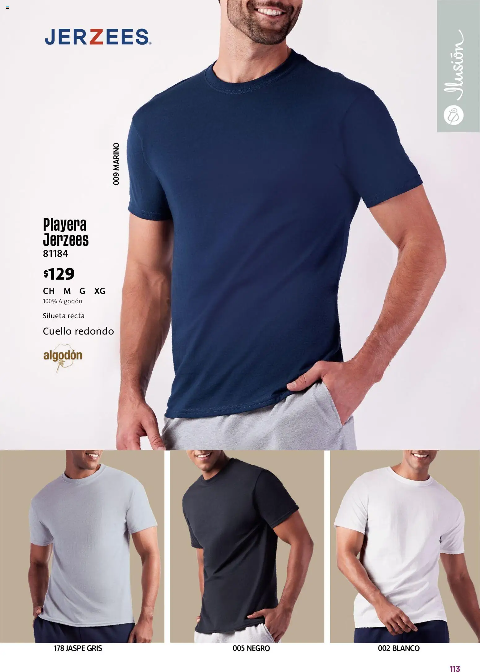 Vista previa las ofertas de la tienda Ilusión - Ilusión catálogo Marcas Amigas desde el 01/09/2026 - Playera, Algodón