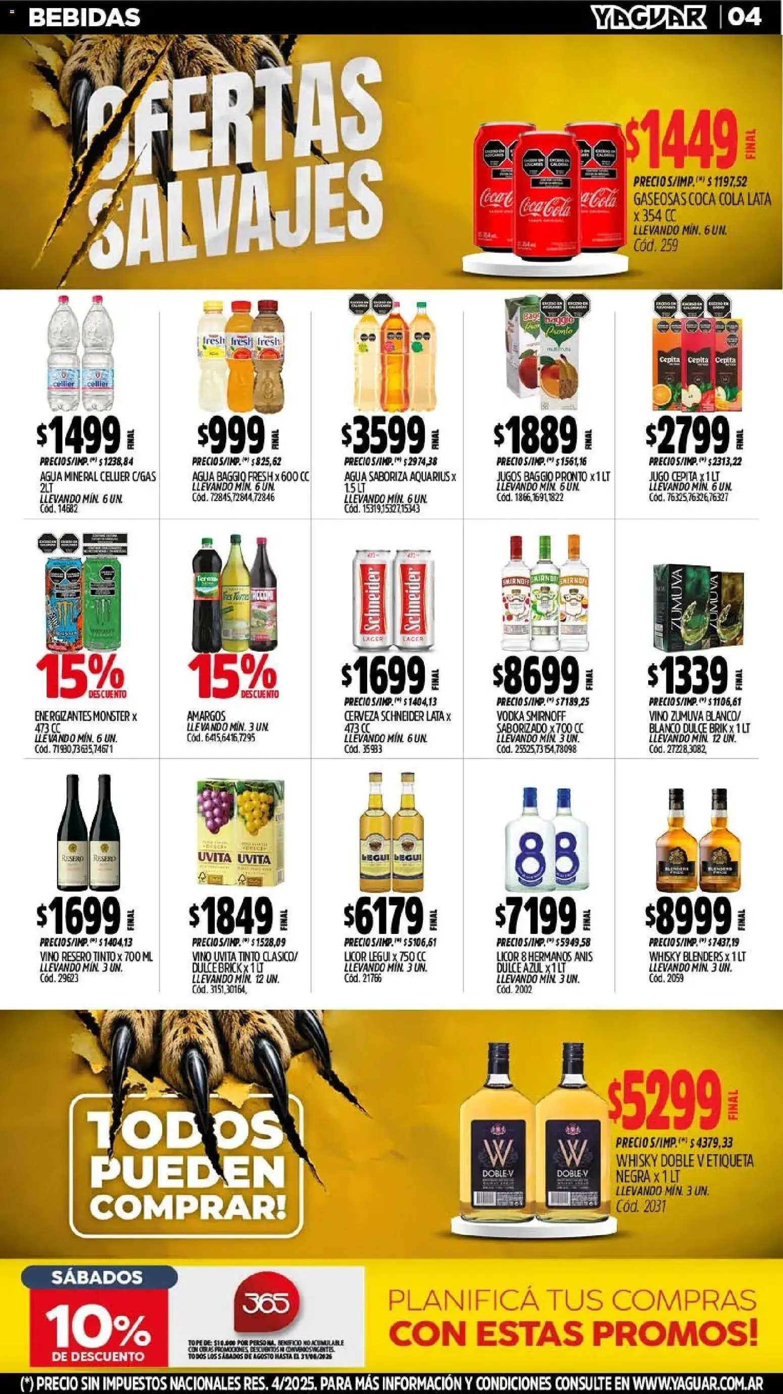 Vista previa del folleto de la tienda Yaguar válido desde el 03/08/2026 