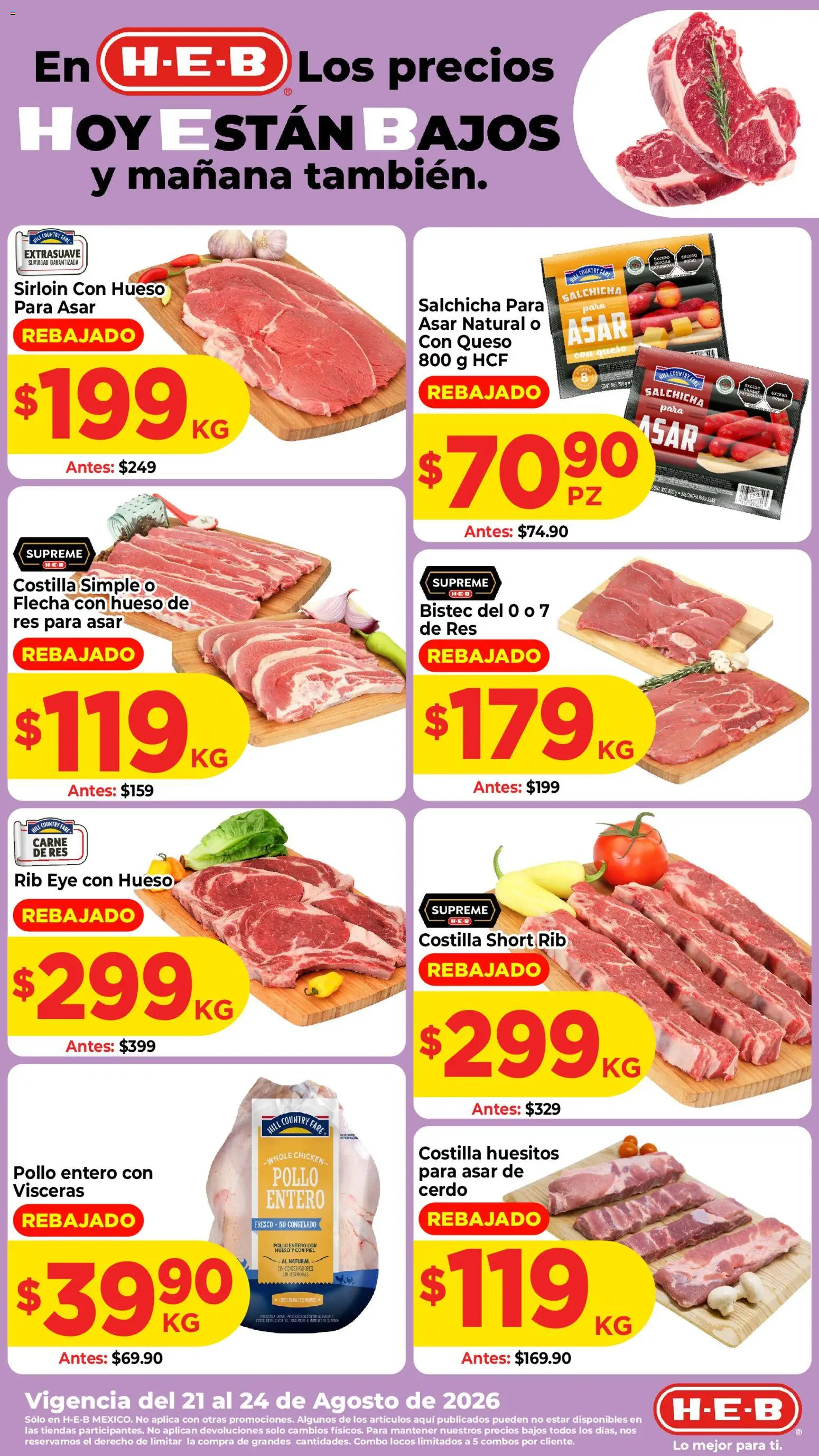 Vista previa las ofertas de la tienda H-E-B - H-E-B folleto desde el 21/08/2026 