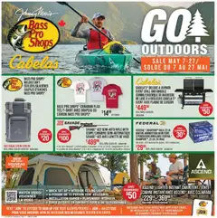 Preview of leaflet Cabelas weekly flyer / circulaire from shop Cabelas is valid from May 07, 2026