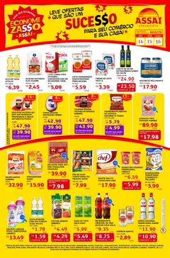 Pré-Visualização do folheto "Assaí Atacadista ofertas - SP" da loja Assaí Atacadista válido a partir de 14/08/2026