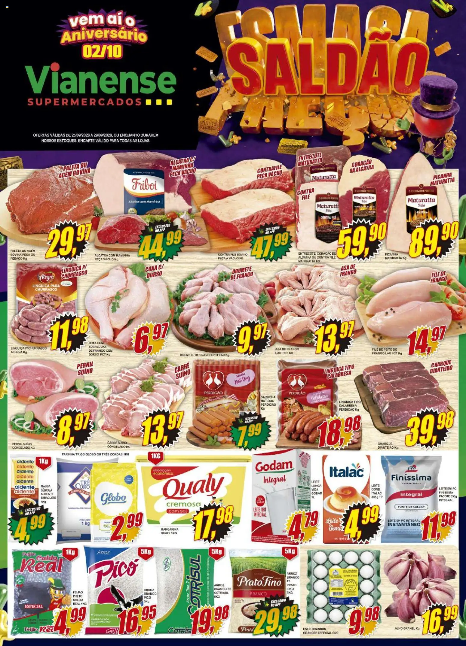 Pré-Visualização do folheto "Vianense ofertas" da loja Vianense válido a partir de 25/09/2026