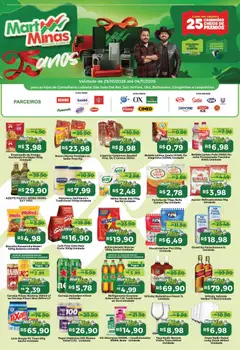 Pré-Visualização do folheto "Mart Minas ofertas" da loja Mart Minas válido a partir de 29/10/2026