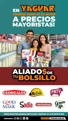 Vista previa del folleto de la tienda Yaguar válido desde el 10/08/2026 