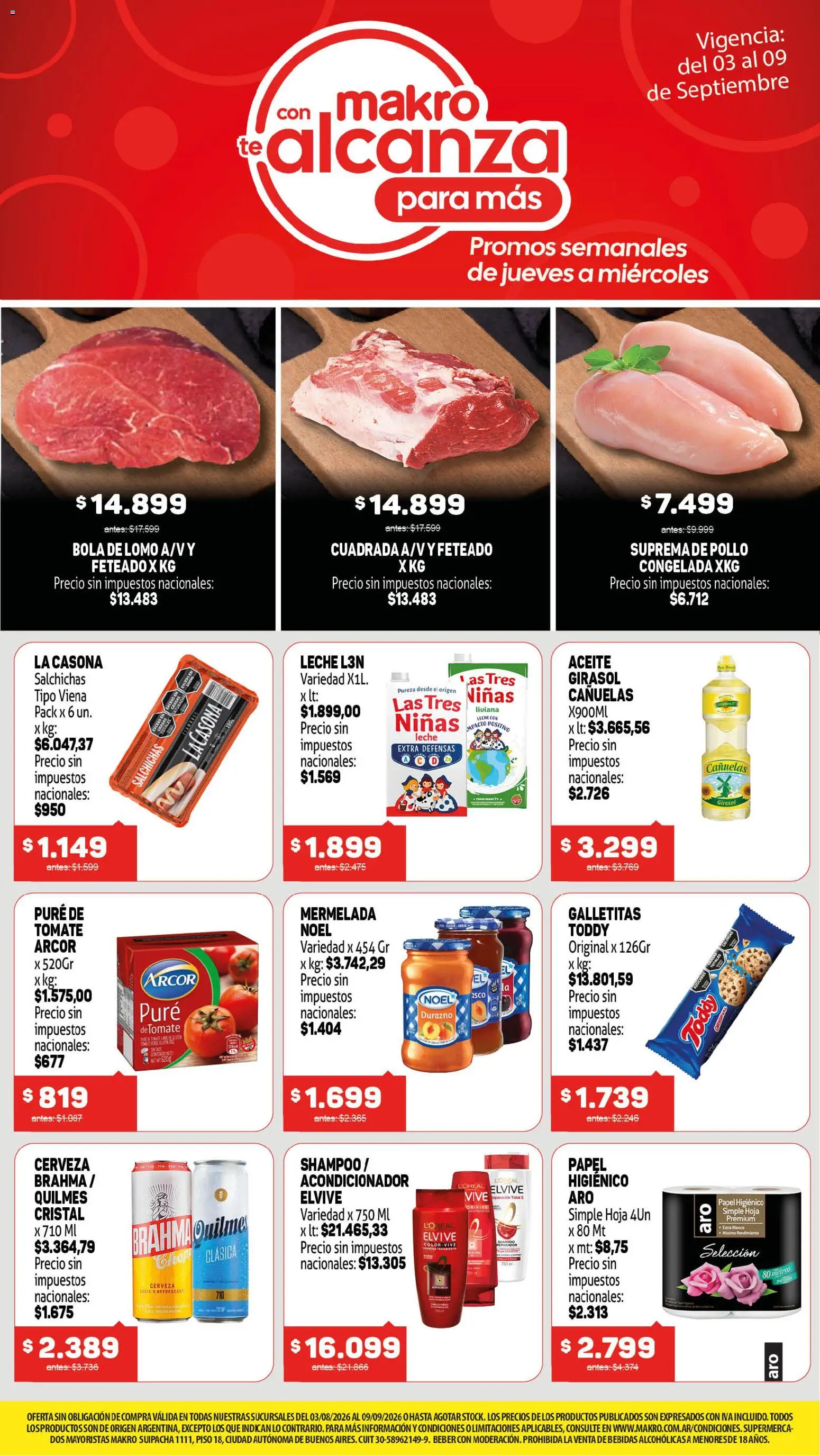 Vista previa del folleto de la tienda Makro válido desde el 03/09/2026 