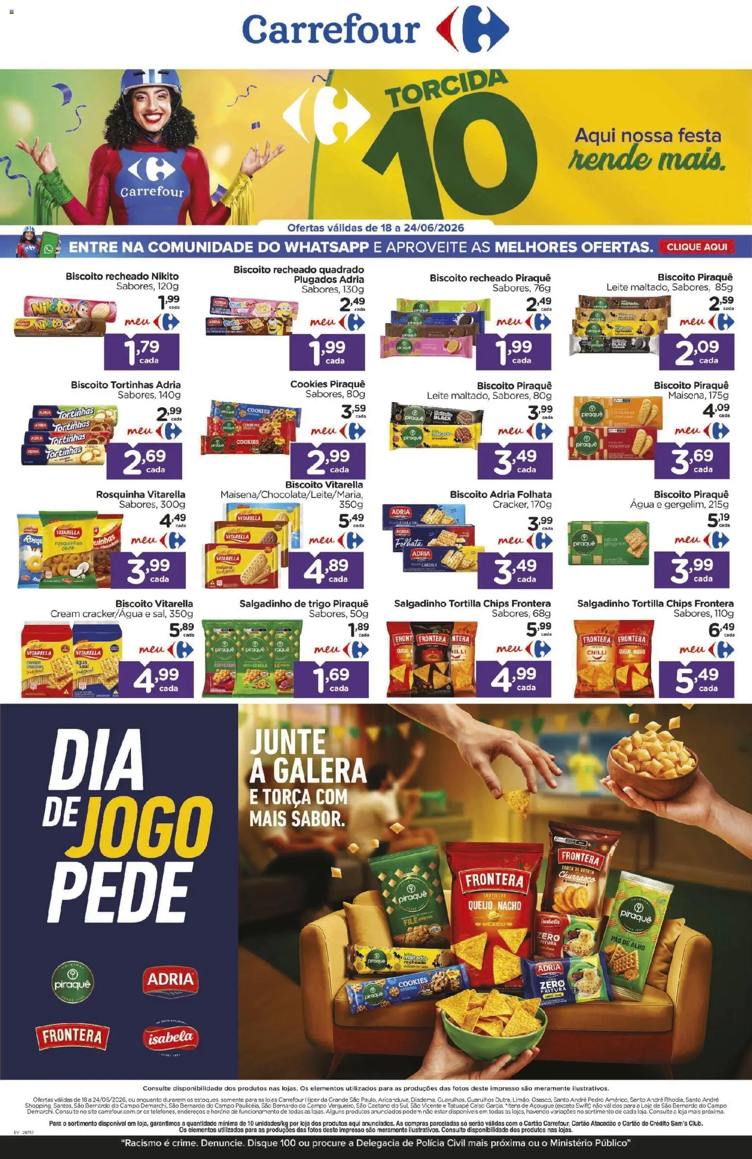 Pré-Visualização do folheto "Carrefour - Ofertas da semana" da loja Carrefour válido a partir de 18/06/2026