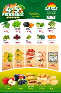 Pré-Visualização do folheto "Assaí Atacadista ofertas - DF" da loja Assaí Atacadista válido a partir de 01/07/2026