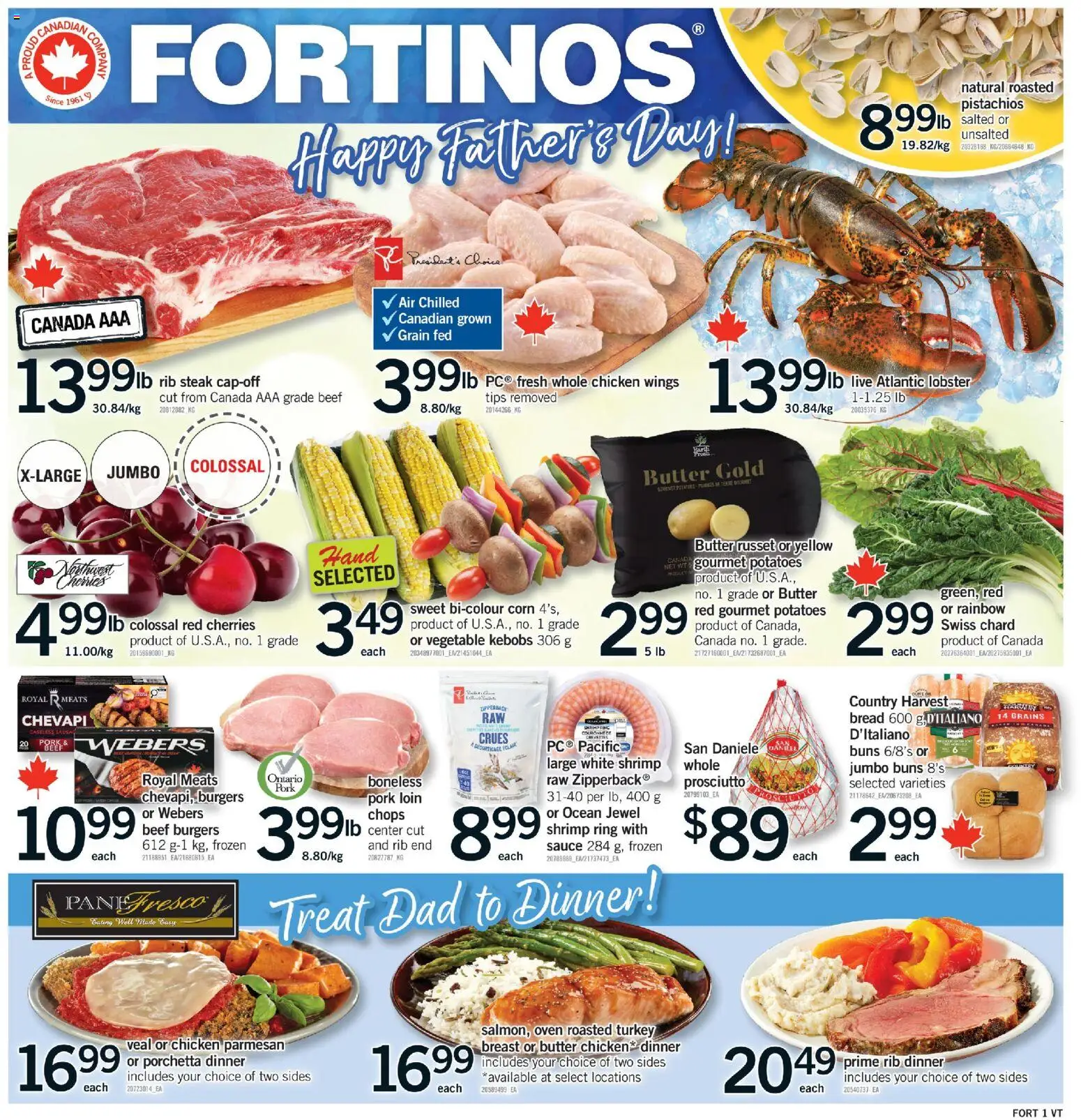 Preview of leaflet Fortinos weekly flyer / circulaire from shop Fortinos is valid from Jun 18, 2026