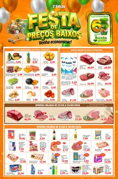 Pré-Visualização do folheto "Supermercados Joanin - Ofertas da semana" da loja Supermercados Joanin válido a partir de 22/09/2026