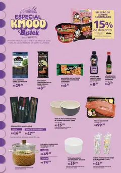 Pré-Visualização do folheto "Bistek Supermercados ofertas Kmood Coreanos" da loja Bistek Supermercados válido a partir de 21/05/2026