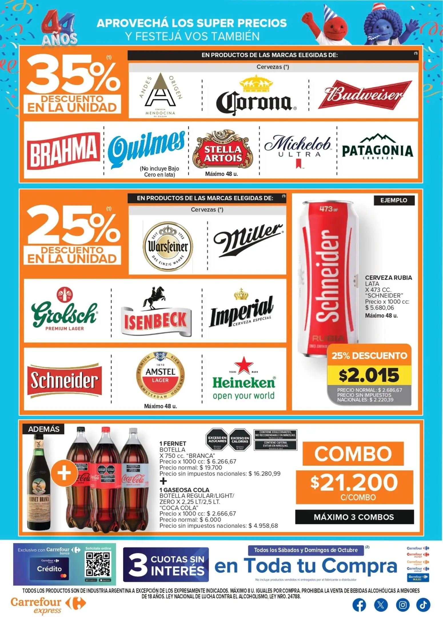 Vista previa del folleto de la tienda Carrefour Express válido desde el 16/10/2026 