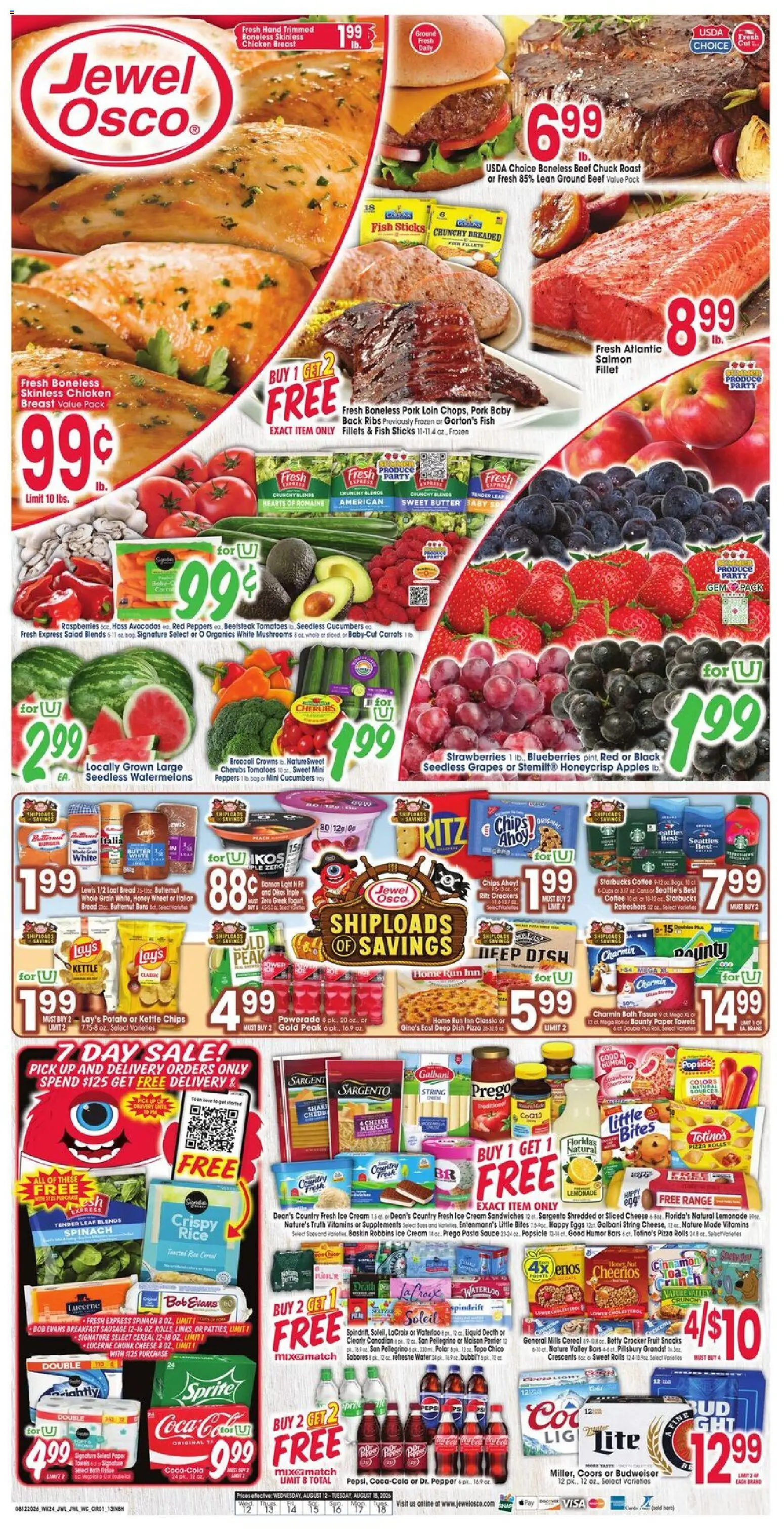 Ad Preview of Jewel Osco Jewel Osco Weekly Ad from 08/12/2026