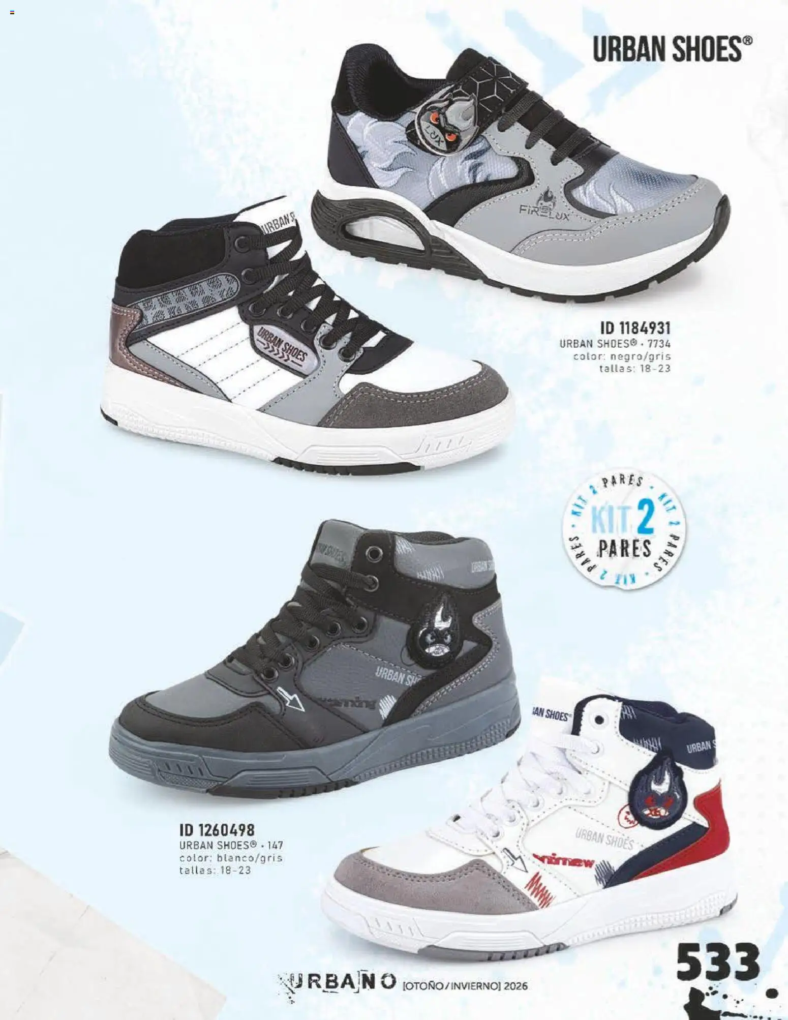 Vista previa las ofertas de la tienda Price Shoes - Price Shoes catálogo Urbano desde el 31/07/2026 