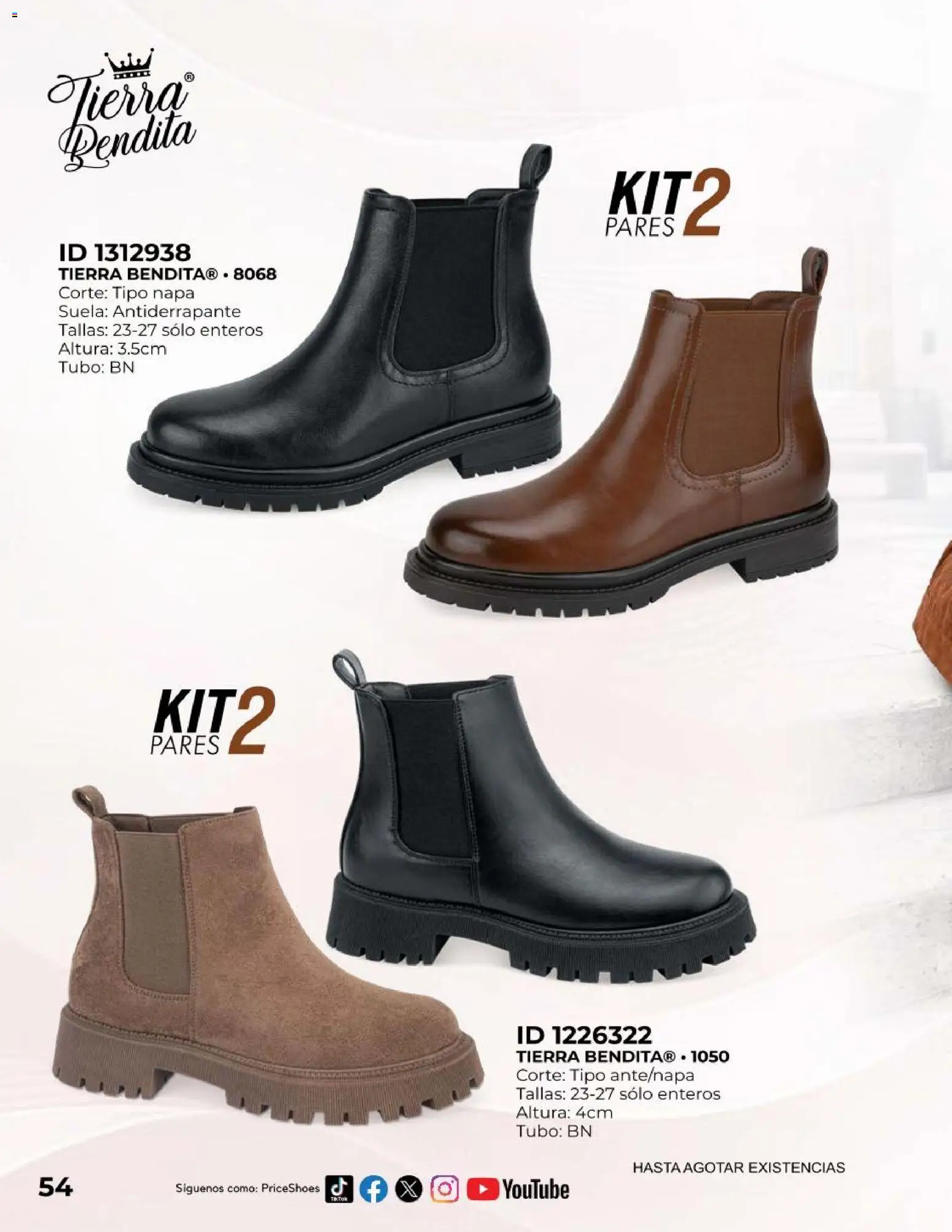 Vista previa las ofertas de la tienda Price Shoes - Price Shoes catálogo Exclusivos desde el 01/10/2026 