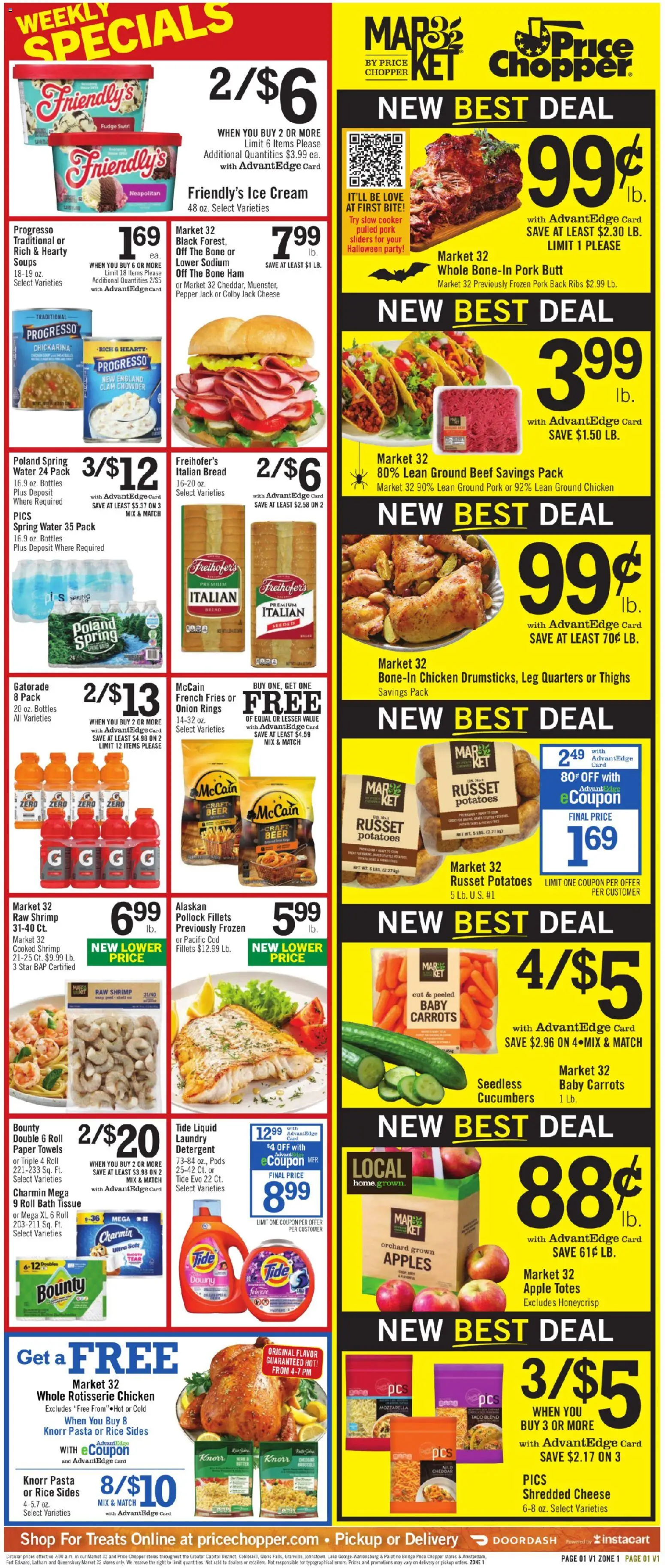 Ad Preview of Price Chopper Price Chopper Weekly Ad from 10/25/2026