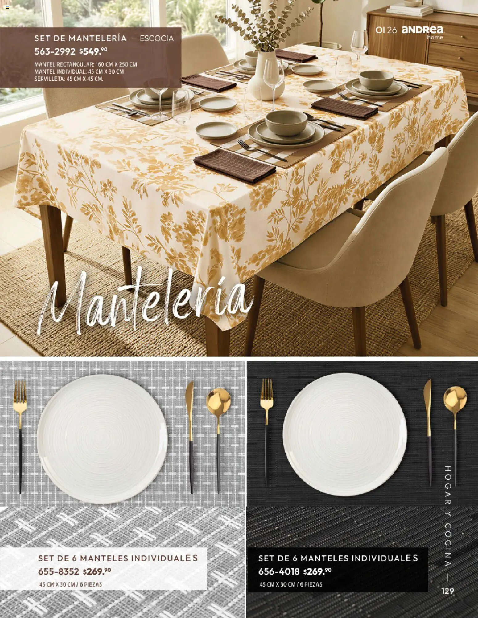 Vista previa las ofertas de la tienda Andrea - Andrea catálogo Home desde el 01/09/2026 