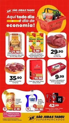 Pré-Visualização do folheto "São Judas Tadeu - Ofertas da semana" da loja São Judas Tadeu válido a partir de 05/08/2026