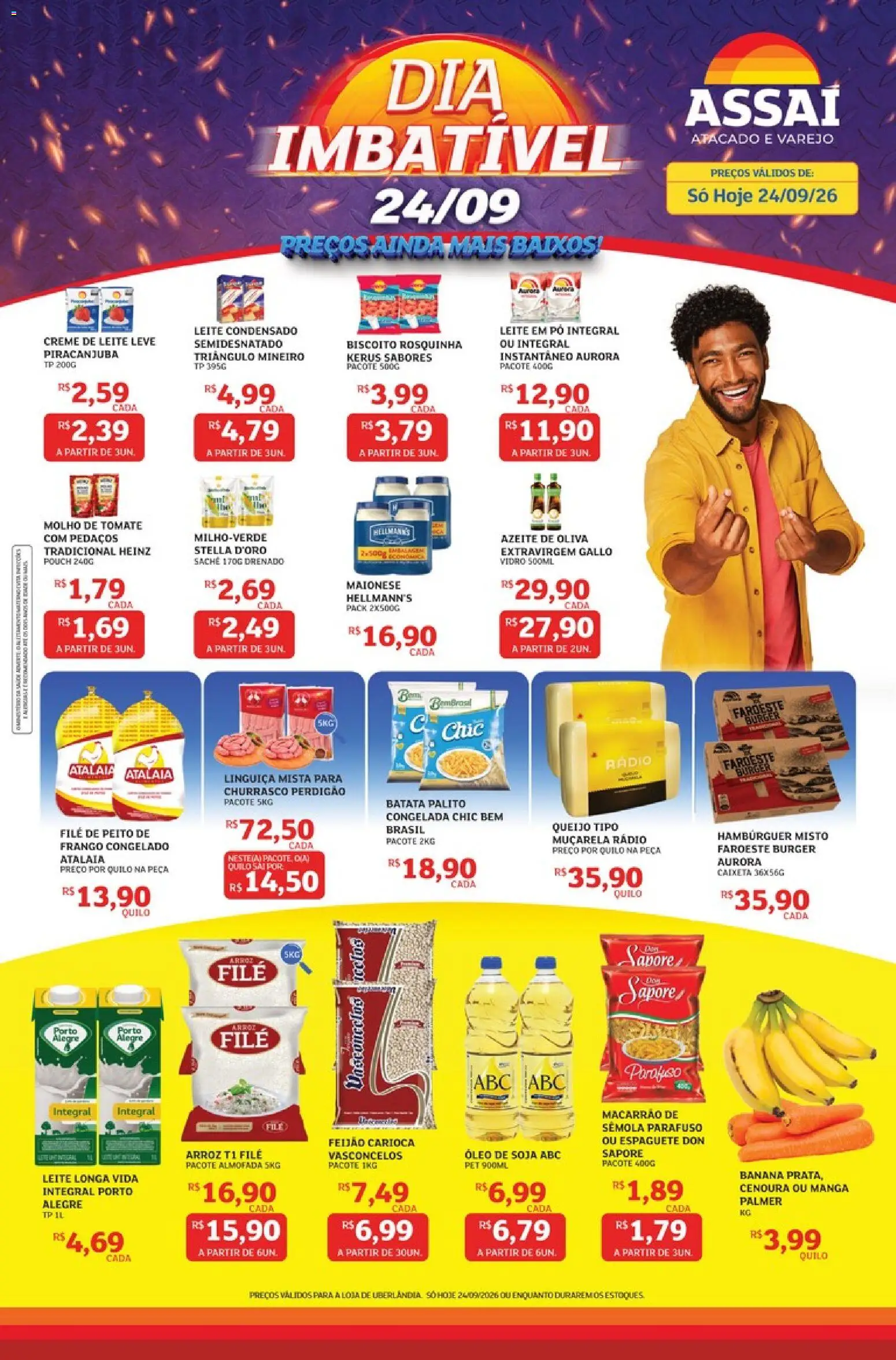 Pré-Visualização do folheto "Assaí Atacadista ofertas - MG" da loja Assaí Atacadista válido a partir de 24/09/2026