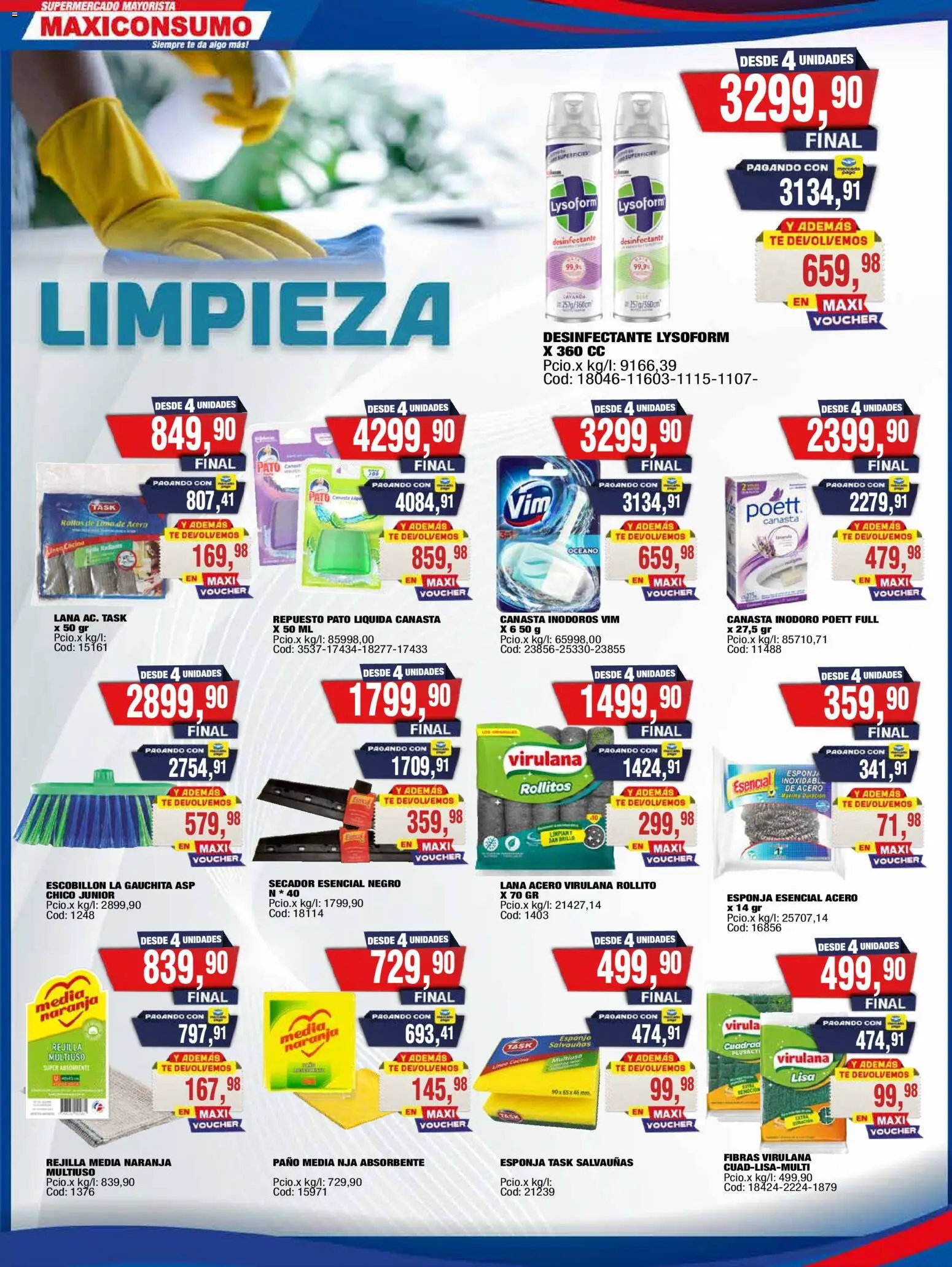 Vista previa del folleto de la tienda Maxiconsumo válido desde el 05/10/2026 
