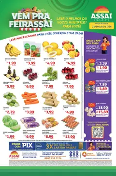 Pré-Visualização do folheto "Assaí Atacadista ofertas - PR" da loja Assaí Atacadista válido a partir de 31/10/2026