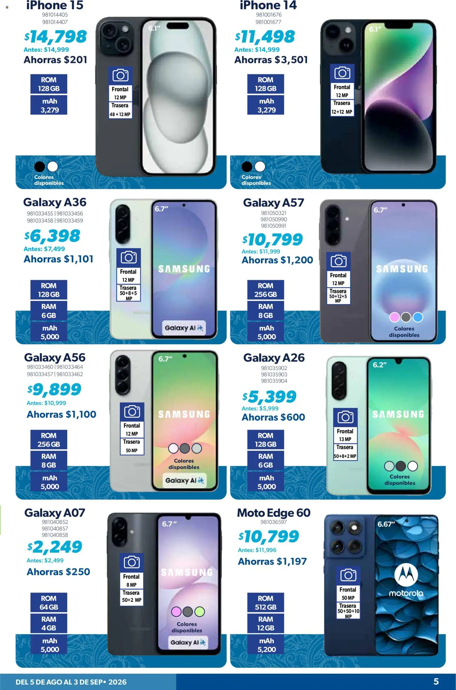 Vista previa las ofertas de la tienda Sam's Club - Sam's Club catálogo desde el 05/08/2026 
