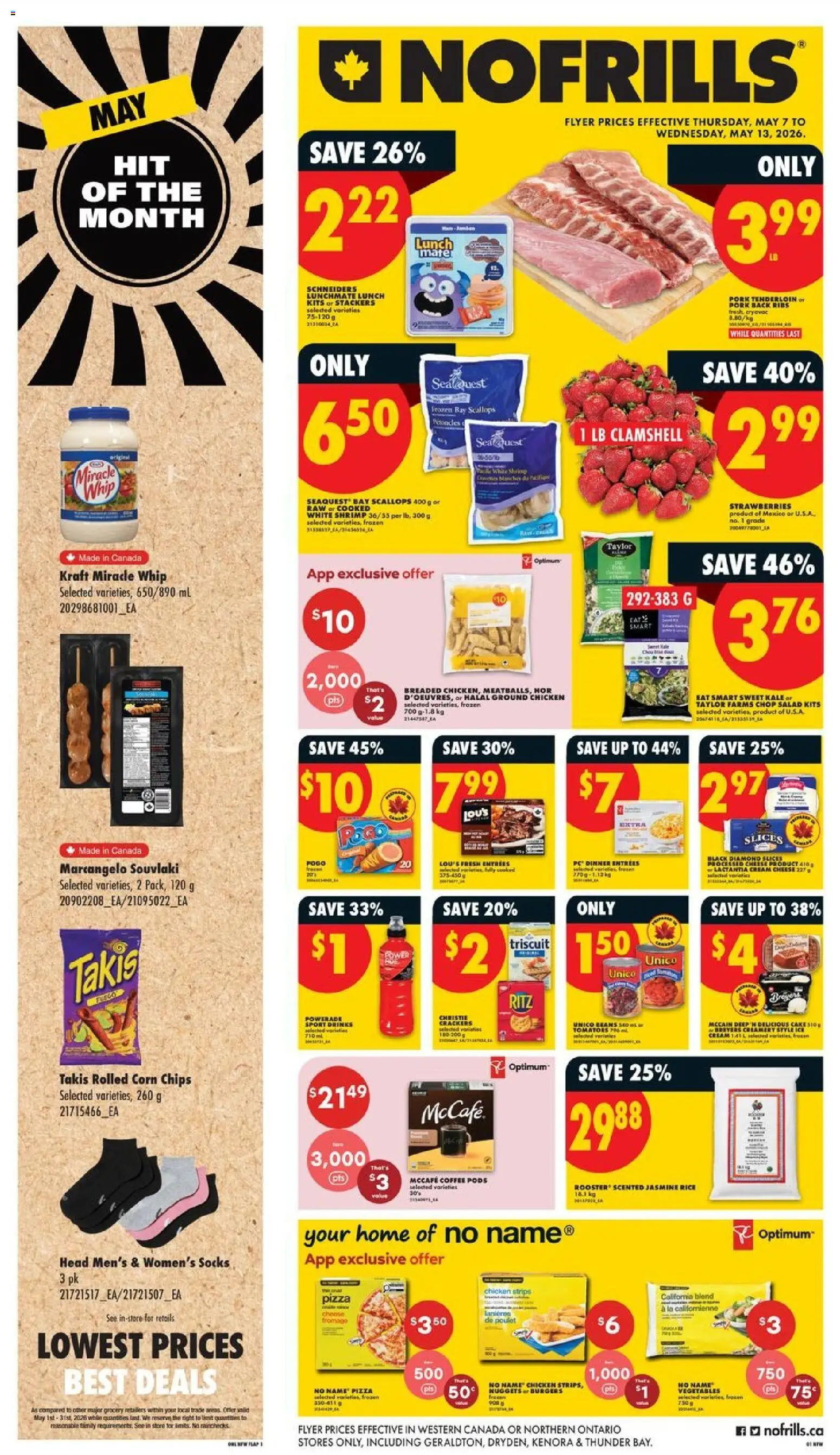 Preview of leaflet No Frills weekly flyer - AB from shop No Frills is valid from May 07, 2026