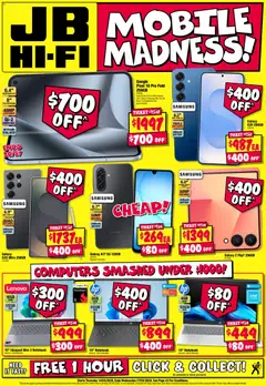 Preview of catalogue JB Hi-Fi Mobile Madness from shop JB Hi-Fi valid 14/05/2026