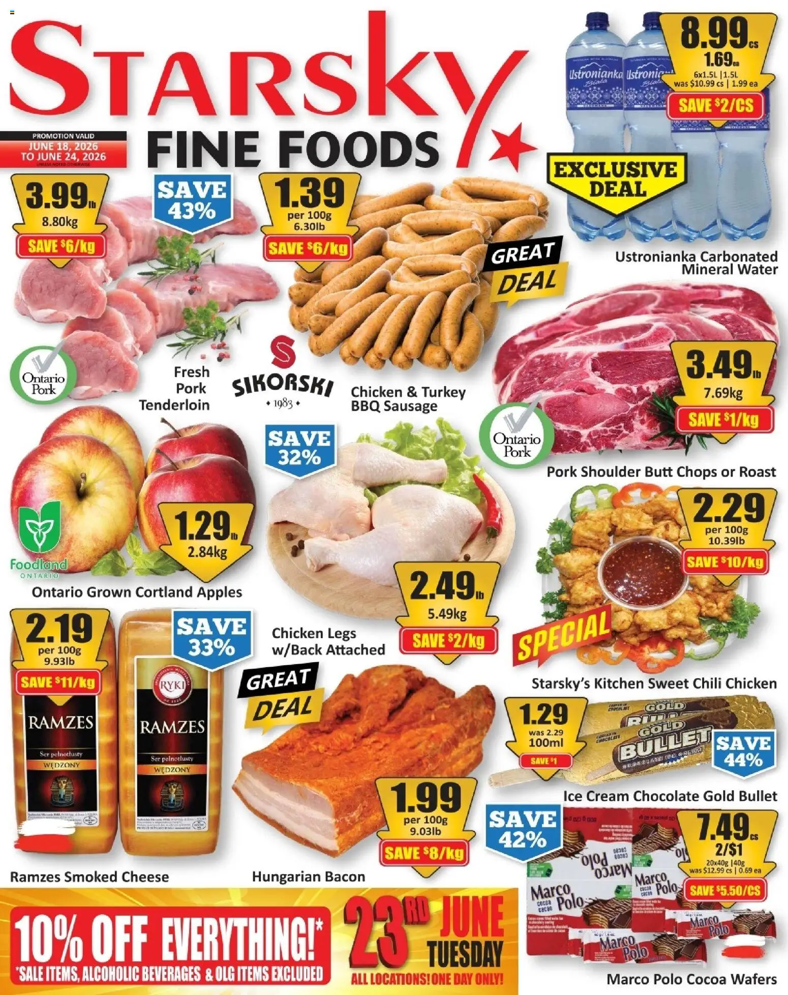 Preview of leaflet Starsky weekly flyer / circulaire from shop Starsky is valid from Jun 18, 2026