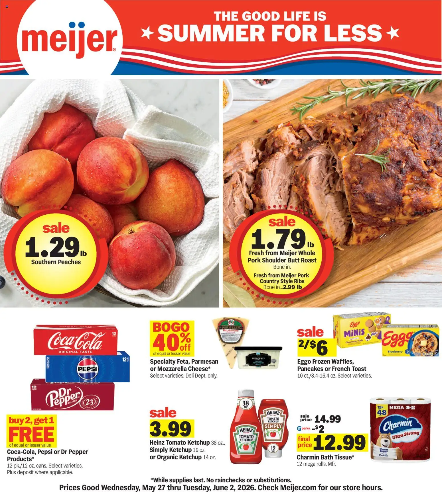 Ad Preview of Meijer Meijer Weekly Ad from 05/27/2026