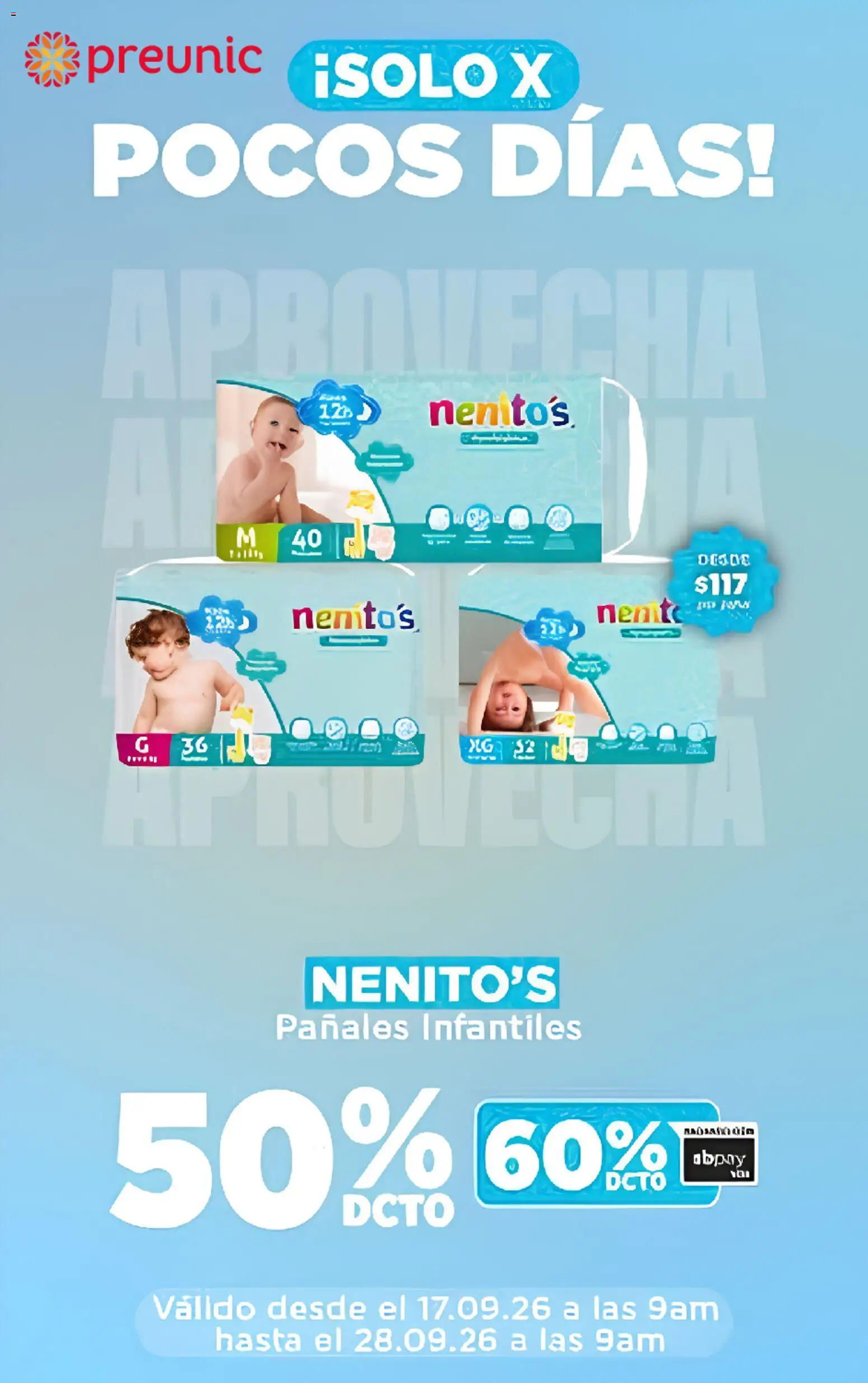 Folleto de la tienda Preunic válido desde el 16.09.2026 