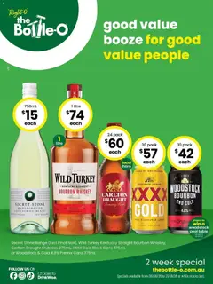 Preview of catalogue The Bottle-O catalogue Seaford from shop The Bottle-O valid 08/06/2026