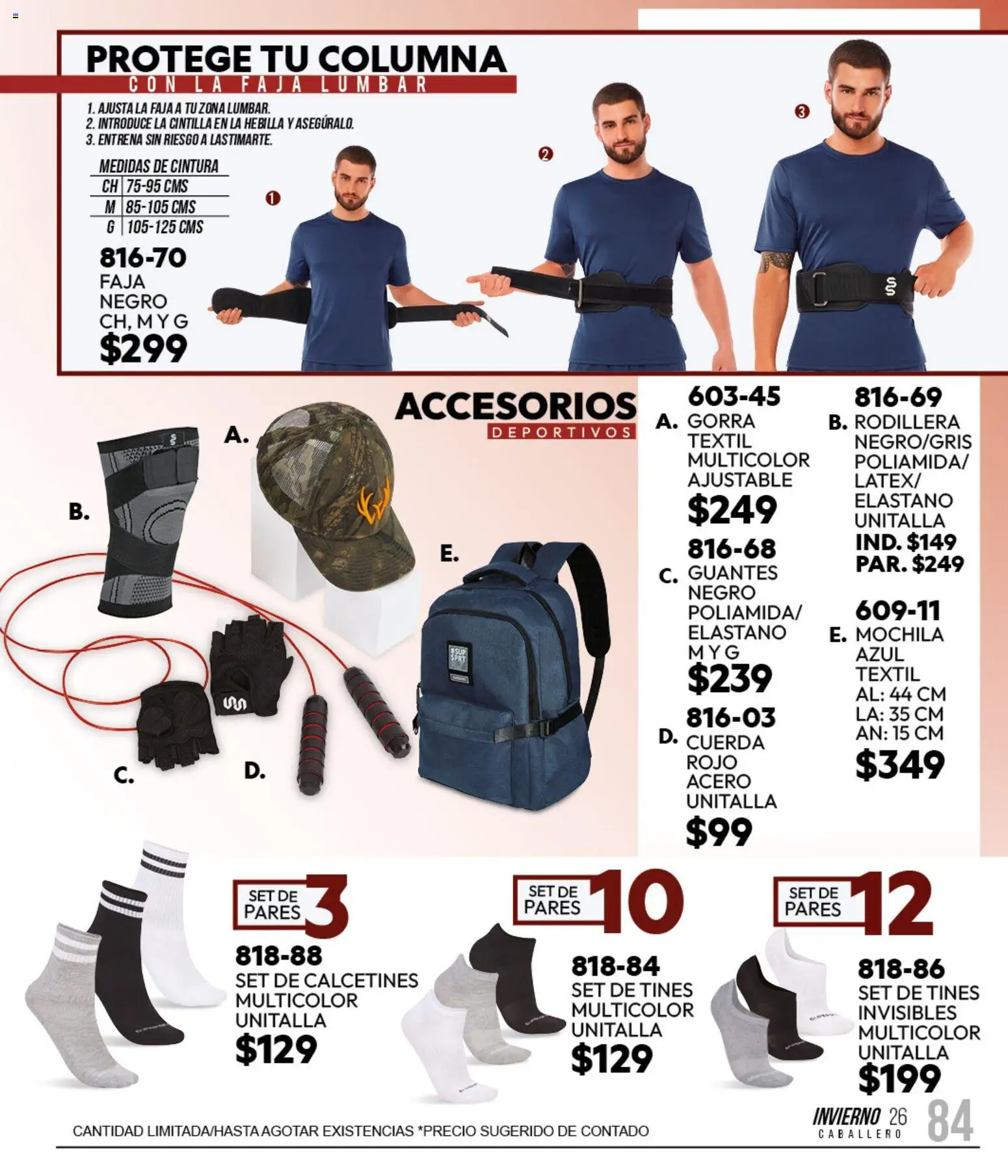 Vista previa las ofertas de la tienda Cklass - Cklass catálogo Sportbrands Caballero Invierno desde el 11/09/2026 